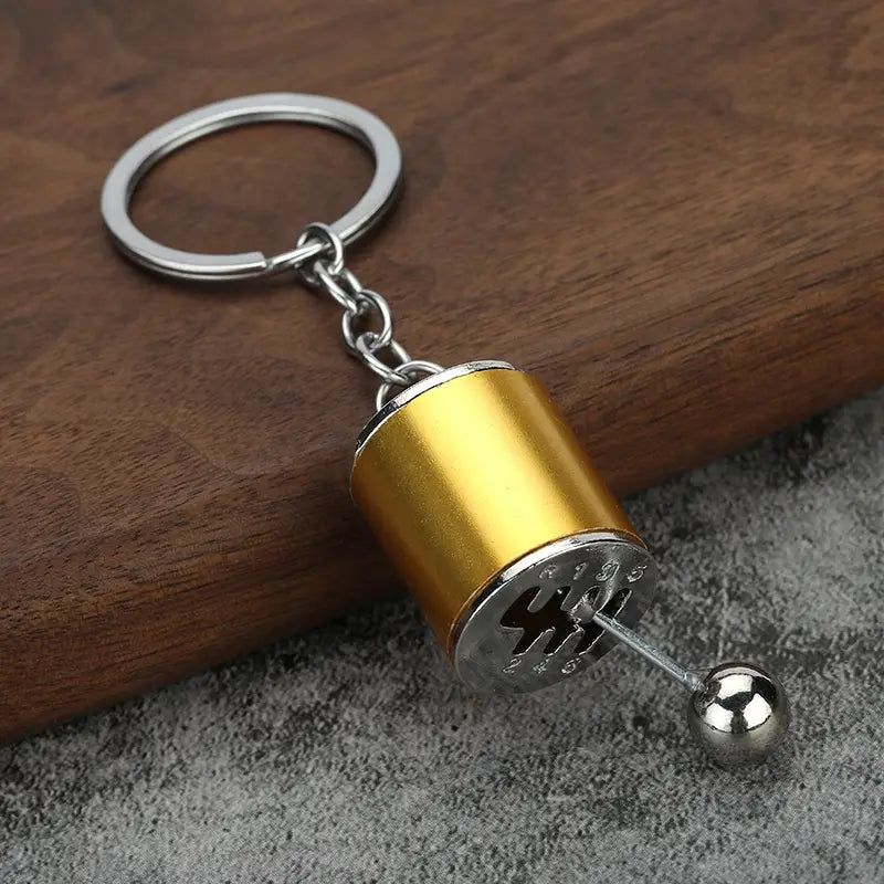 Stick Shift Keychain