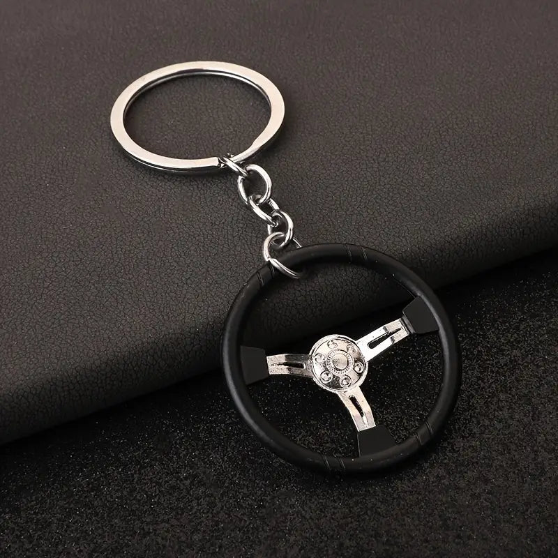 Steering Wheel Keychain
