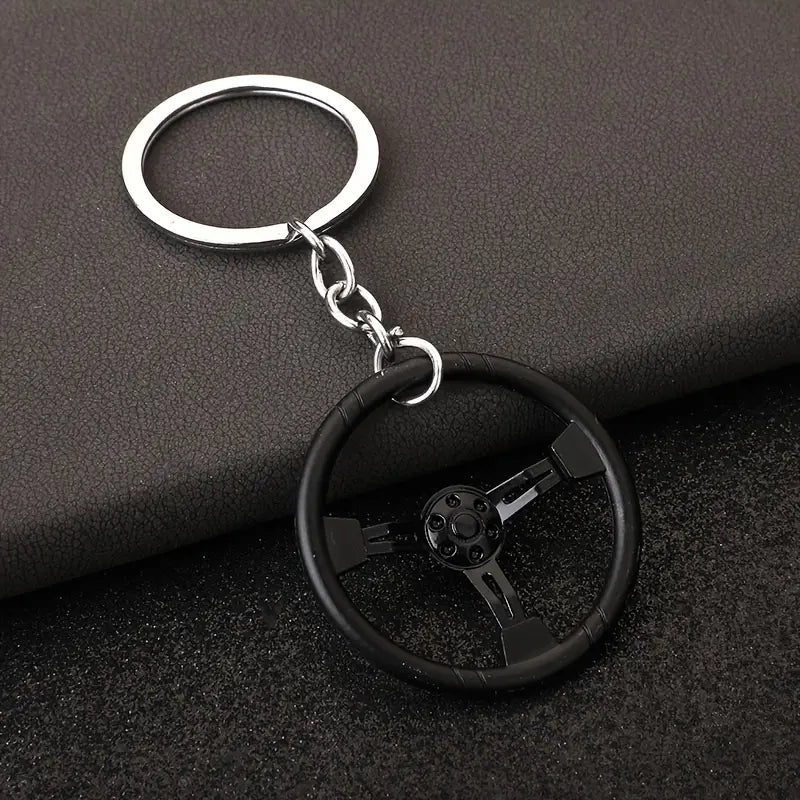 Steering Wheel Keychain