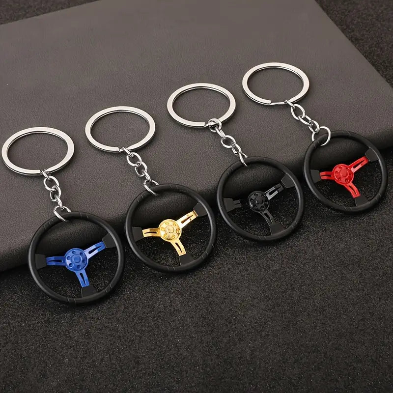 Steering Wheel Keychain