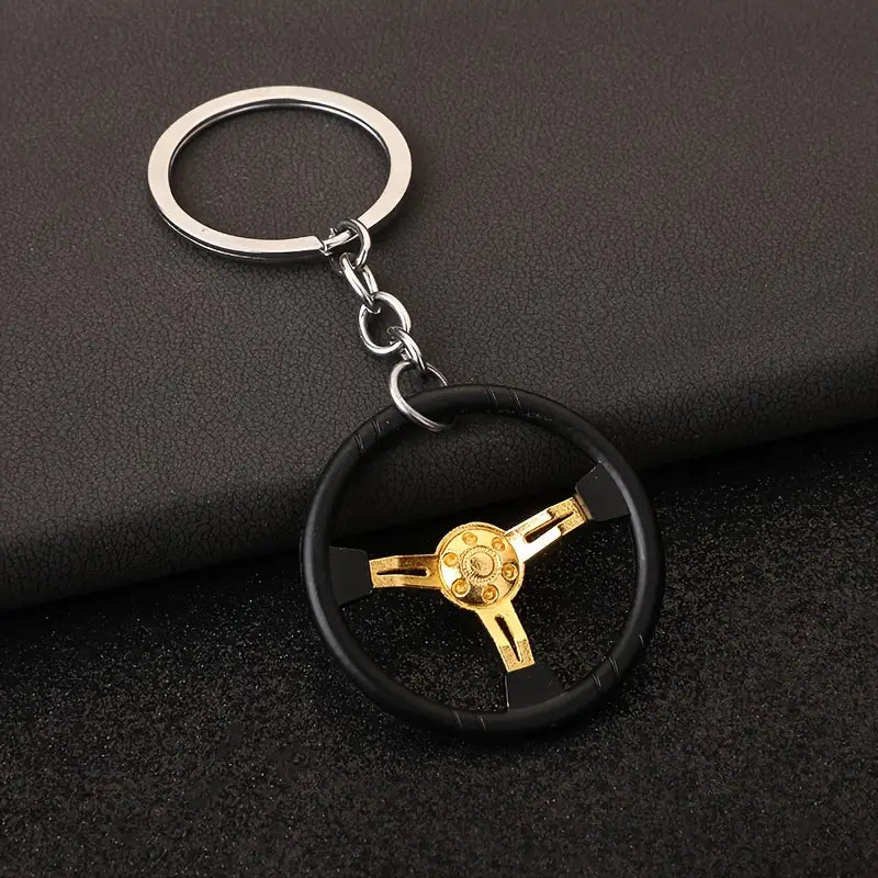 Steering Wheel Keychain